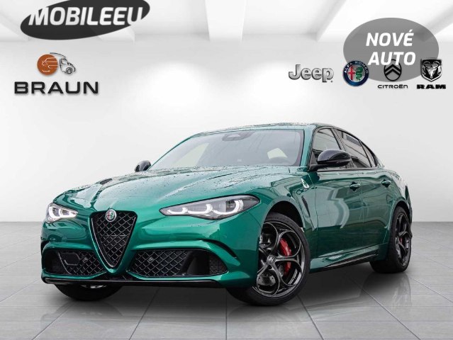 Alfa Romeo Giulia Quadrifoglio 2.9 V6 Bi-Turbo, 382kW, A, 5d.
